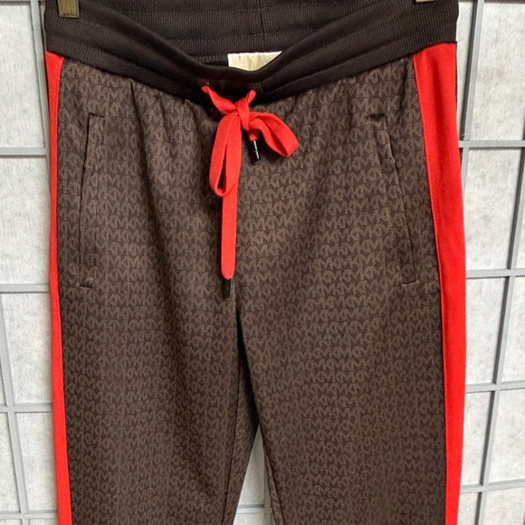 Michael Kors Brown and Red Track Suit, Extra Small - Picture 7 of 8